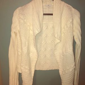 Gap NWOT chunky off white cardigan